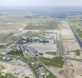 Baustelle des BER im Jahr 2007: Damals war das Projekt noch bekannt als BBI (Berlin Brandenburg International).