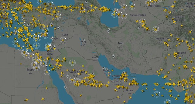 luftraum nahost 1124