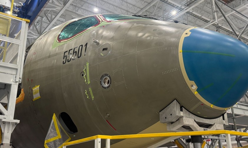 Seriennummer 55501: Hier entsteht der erste Airbus A220-300 für City Airlines.