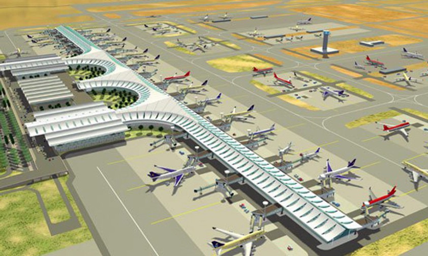 Geplantes Terminal des Karaikal Airport: Vor allem für Pilger interessant.