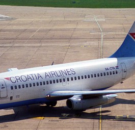Boeing 737-200 von Croatia Airlines im Jahr 1996: Gelingt den amerikanischen Flugzeugbauer das Comeback bei der Fluglinie?