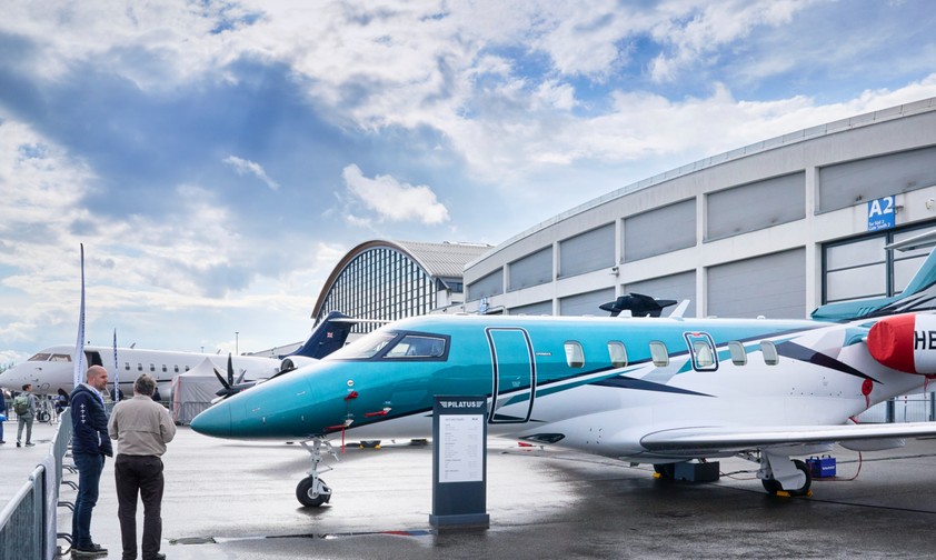 Erstmals an der AERO der spektakuläre Business Aviation Dome im Static Display