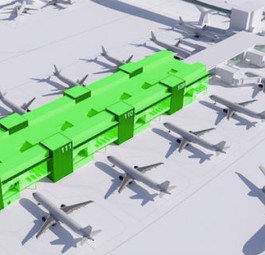 Gatwicks Ausbaupläne: Acht Flugzeuge mehr.
