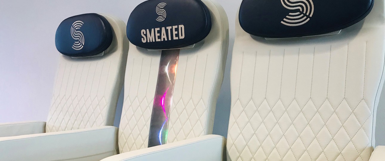 Smeated-Sitz: Die Sensoren sitzen im Bezug.