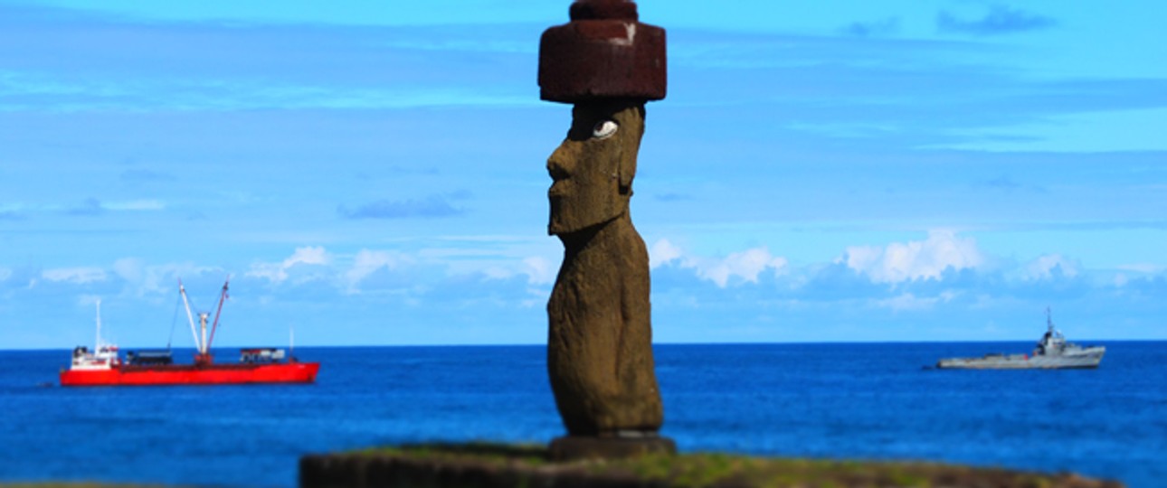 Osterinsel: Berühmt für ihre Moai-Statuen.