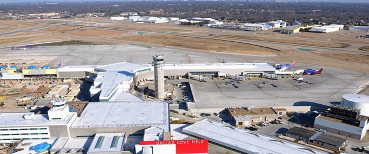 Dallas Love Field: Ein kleiner, aber begehrter Flughafen.