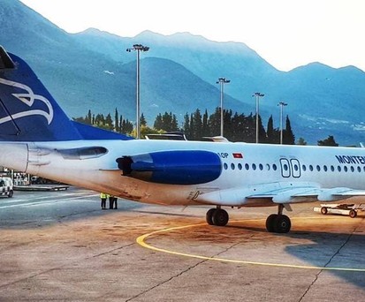 Fokker 100 von Montenegro Airlines: Ende 2020 fliegt sie zum letzten Mal.