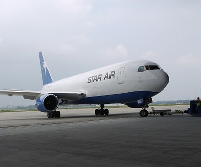 Boeing 767 von Star Air: Künftig werden auch 777 zur Flotte gehören.