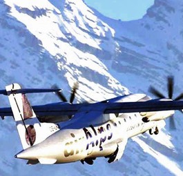 Dornier Do328 von Air Alps: Nicht mehr nach Rom.