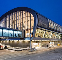 Platz 8: Am Flughafen Oslo aus gab es 18 Flugbewegungen am Tag nach oder aus Trondheim.