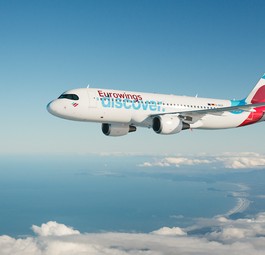 Airbus A320 von Eurowings Discover: Einige Flüge mussten gestrichen werden.