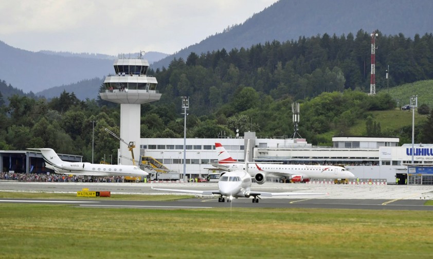Flughafen Klagenfurt: Wenig Bewegung auf dem Vorfeld, viel bei den Eigentümern.
