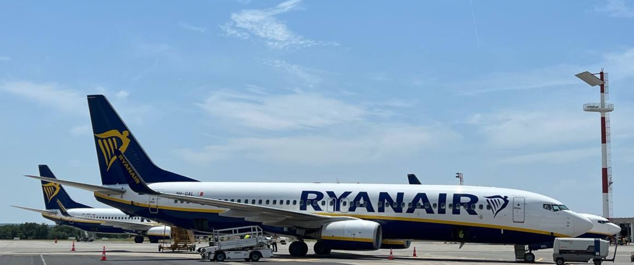 Boeing 737 von Ryanair: Bald auch Wartung in Nürnberg.