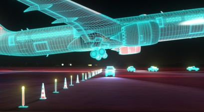 Visualisierung des ATSB: Es war wirklich sehr knapp.