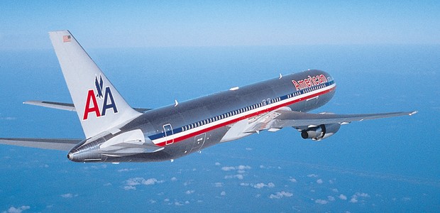 Boeing 767-300 von American Airlines: Schwierigkeiten über der Irischen See.