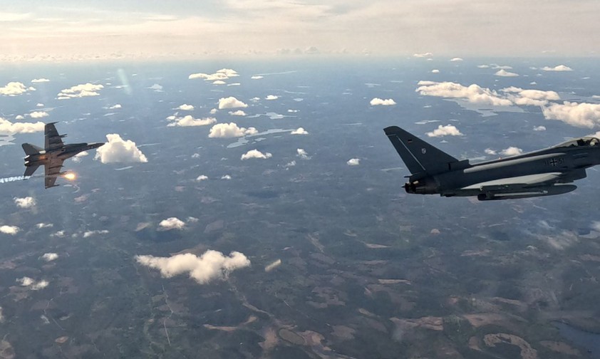 Eurofighter der Bundeswehr: Nehmen an Air Defender 2023 teil.