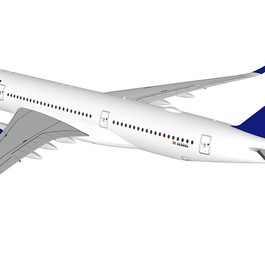Zeichnung eines Fliegers von World 2 Fly: So werden die Flieger aussehen.