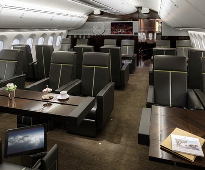 Mit dem Boeing-787-Privatjet zur Hochzeitsfeier