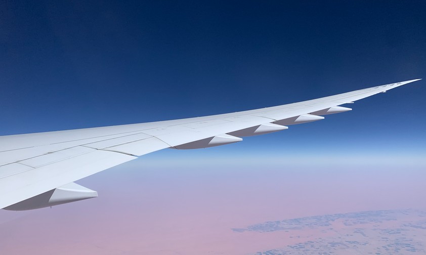 Tragflüche der Boeing 777X: Die Flugzeuge sollen deutlich weiter fliegen. 
