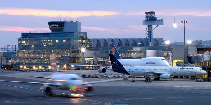 Rang 10: Der Flughafen Frankfurt mit 68 Prozent (unverändert).