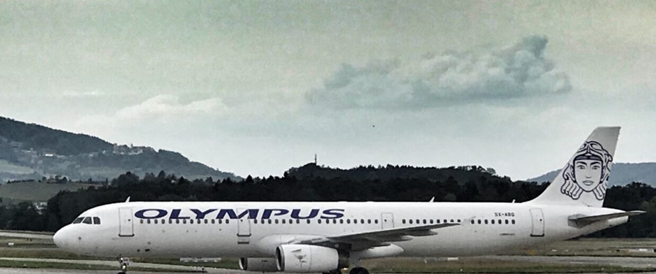 Airbus A321 von Olympus Airways: Die Airline weist hohe Verspätungen auf.