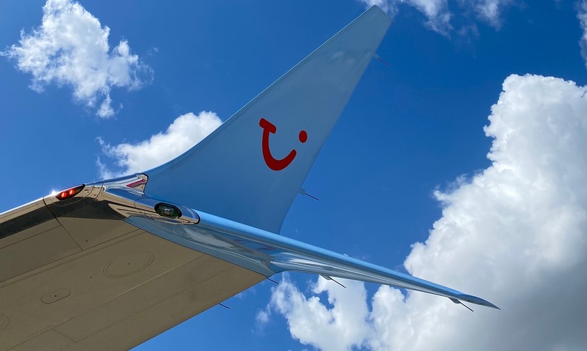 Winglet einer Boeing 737 Max von Tuifly: Die Saisons in Europa werden länger.