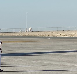 Flughafen Dubai World Central: Hier landete Abramovichs Boeing 787.
