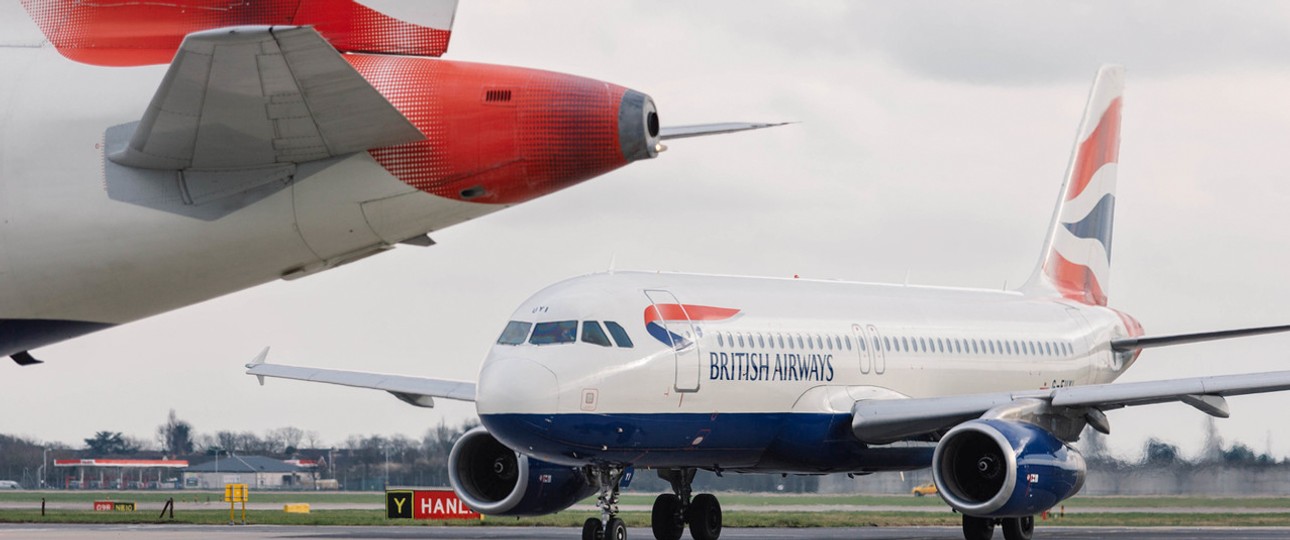 Airbus A320 von British Airways: Bald bleiben einige am Boden.
