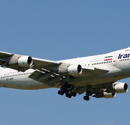 Die Letzte ihrer Art: Die B747-100 der IranAir fliegt nicht mehr.