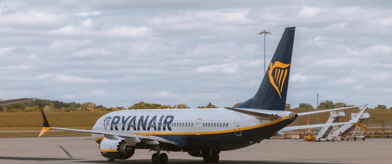 Boeing 737 von Ryanair: Probleme über Österreich.