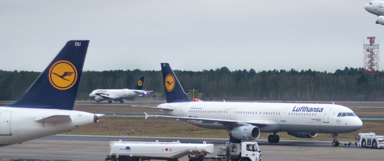 Flieger der A320-Familie von Lufthansa: Die Altersspanne ist beim Arbeitstier innerhalb der Lufthansa-Gruppe breit.