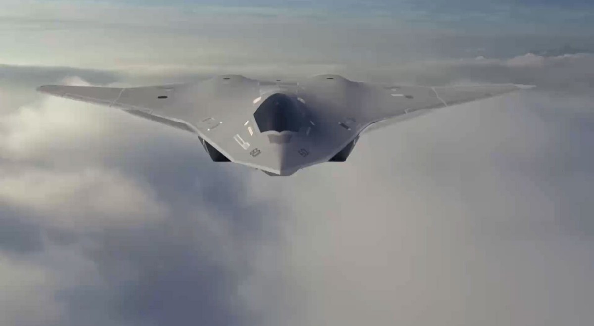 Schanzloses Kampfflugzeug (hier ein Konzept von Collins Aerospace): Die sechste Generation kommt anders saher.