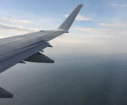 Erleben Sie den kürzesten internationalen Linienflug