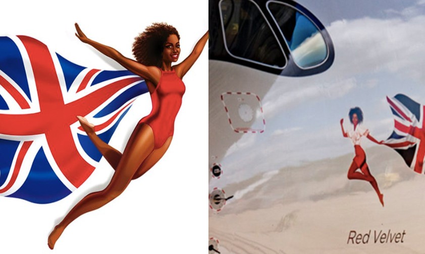 Flying Icons im Vergleich: Links das ursprünglich vorgestellte Design, rechts die tatsächliche Gestaltung.