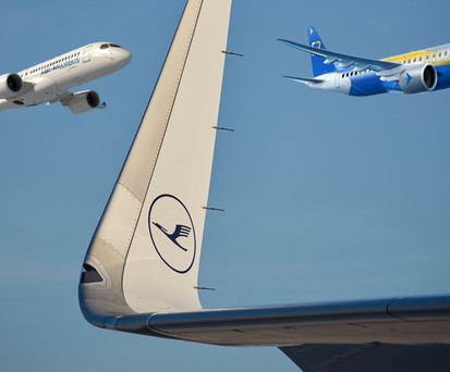 Airbus A220 und Embraer E2: Welche Wahl trifft Lufthansa?