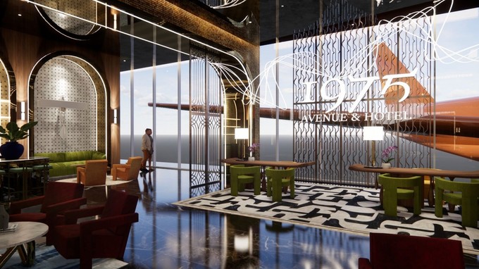 Die Boeing 747 sind die Attraktion des Hotels.