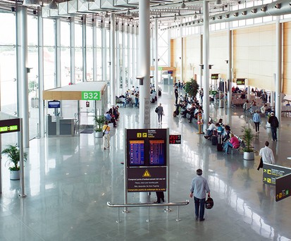 Flughafen Palma: Wegen eines Zwischenfalls wurde der Betrieb gestoppt.