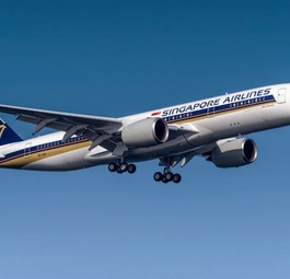 Airbus A350 von Singapore Airlines: Auf langen Strecken unterwegs.