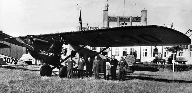 Die Luft Hansa beteiligt sich an der Deutsch-Russischen Luftverkehrsgesellschaft – Deruluft (Bild um 1927).