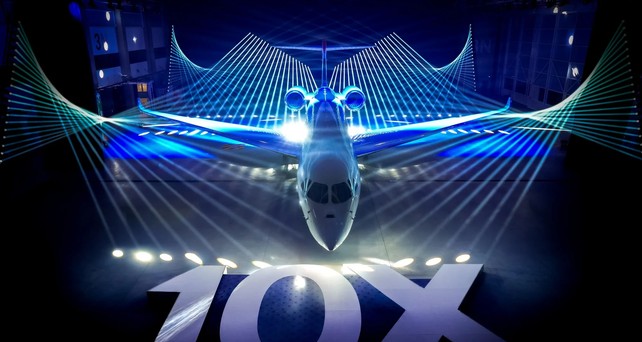 Dassault Falcon 10X: Die Franzosen haben am 10. März das Rollout gefeiert.