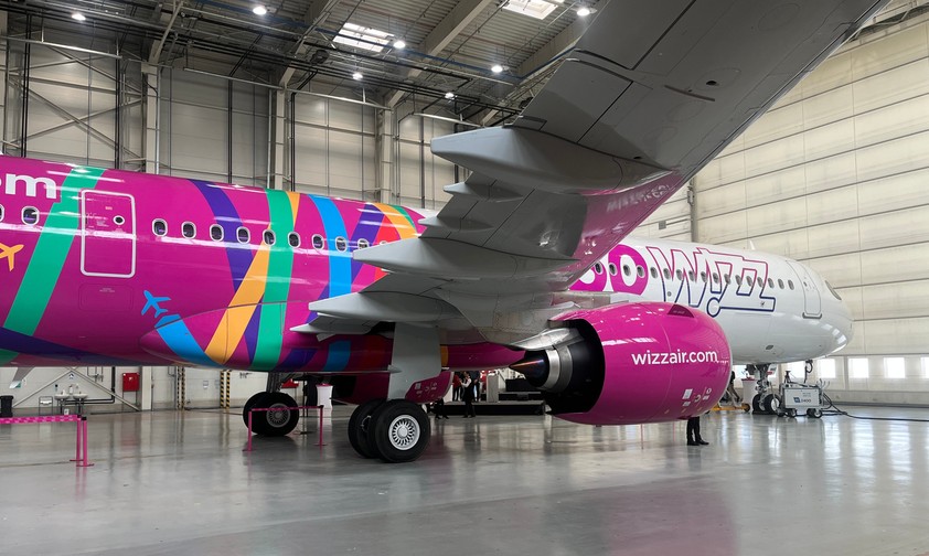 Airbus A321 Neo von Wizz Air: Es ist das 250. Flugzeug für den ungarischen Billigflieger.