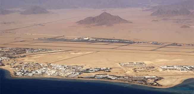 Flughafen Sharm El-Sheik: Immer weniger Flüge.