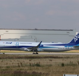 Airbus A321 Neo von ANA in Finkenwerder: Es gab einen Zwischenfall  mit einem solchen Jet.