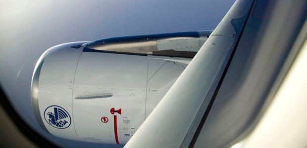 Blick aus einem A320 von Air France: Billigairlines drücken aufs Ergebnis.