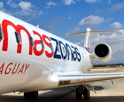 Bombardier CRJ200 von Amaszonas del Paraguay.