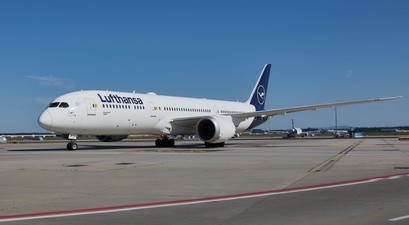 Boeing 787 von Lufthansa: Bald nach Ohio unterwegs. 