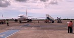 Boeing 737 am Flughafen Jericoacoara im Bundesstaat Ceará: Der Notdosten ist nicht bestesn erschlossen.