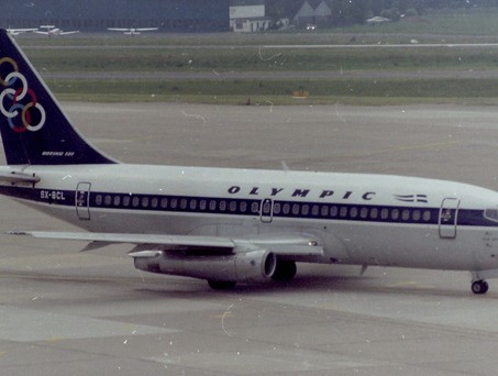 Boeing 737 von Olympic Airways: Nicht mehr im Einsatz.