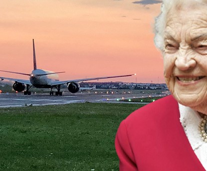 Hazel McCallion, Flughafen Toronto: Als der Airport eröffnet wurde, war sie bereits 16 Jahre alt.