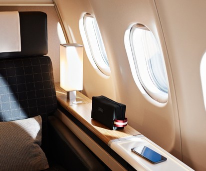 Sitz in der aktuellen First Class von Swiss in einem Airbus A340: Ablösung in Sicht.